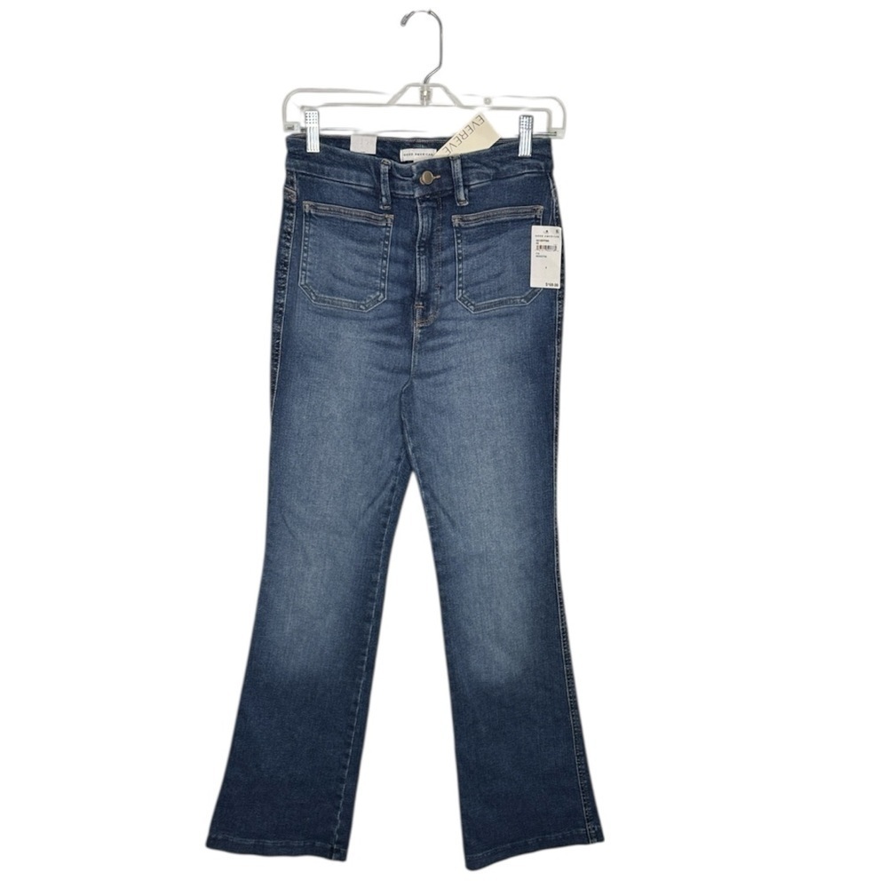 Evereve Good American Good Curve Bootcut Super High Rise Jeans New size 8